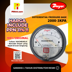 Dwyer Magnehelic - 2000-3KPA