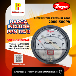 Dwyer Magnehelic -2000-500 PA