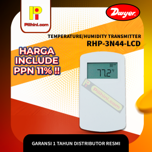 Dwyer RHP-3N44-LCD Wall Mount Humidity/Temperature