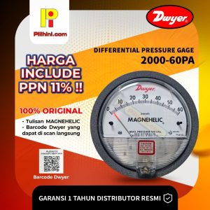 Dwyer Magnehelic 2000-60 pa