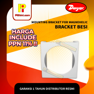 Dwyer Mounting bracket steel flush mount Magnehelic