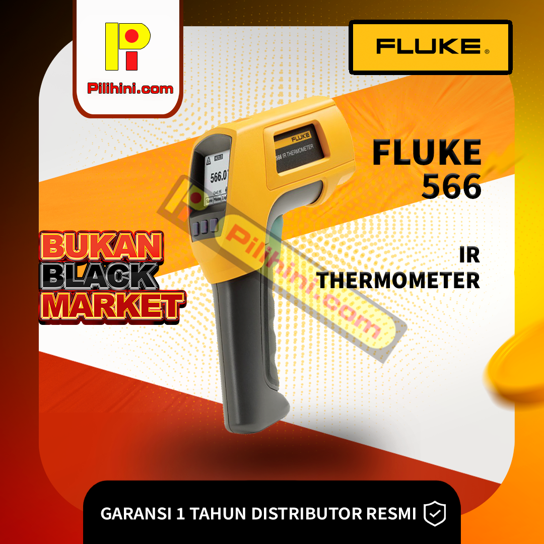 FLUKE 566 Thermal Gun Infrared & Contact Thermometer