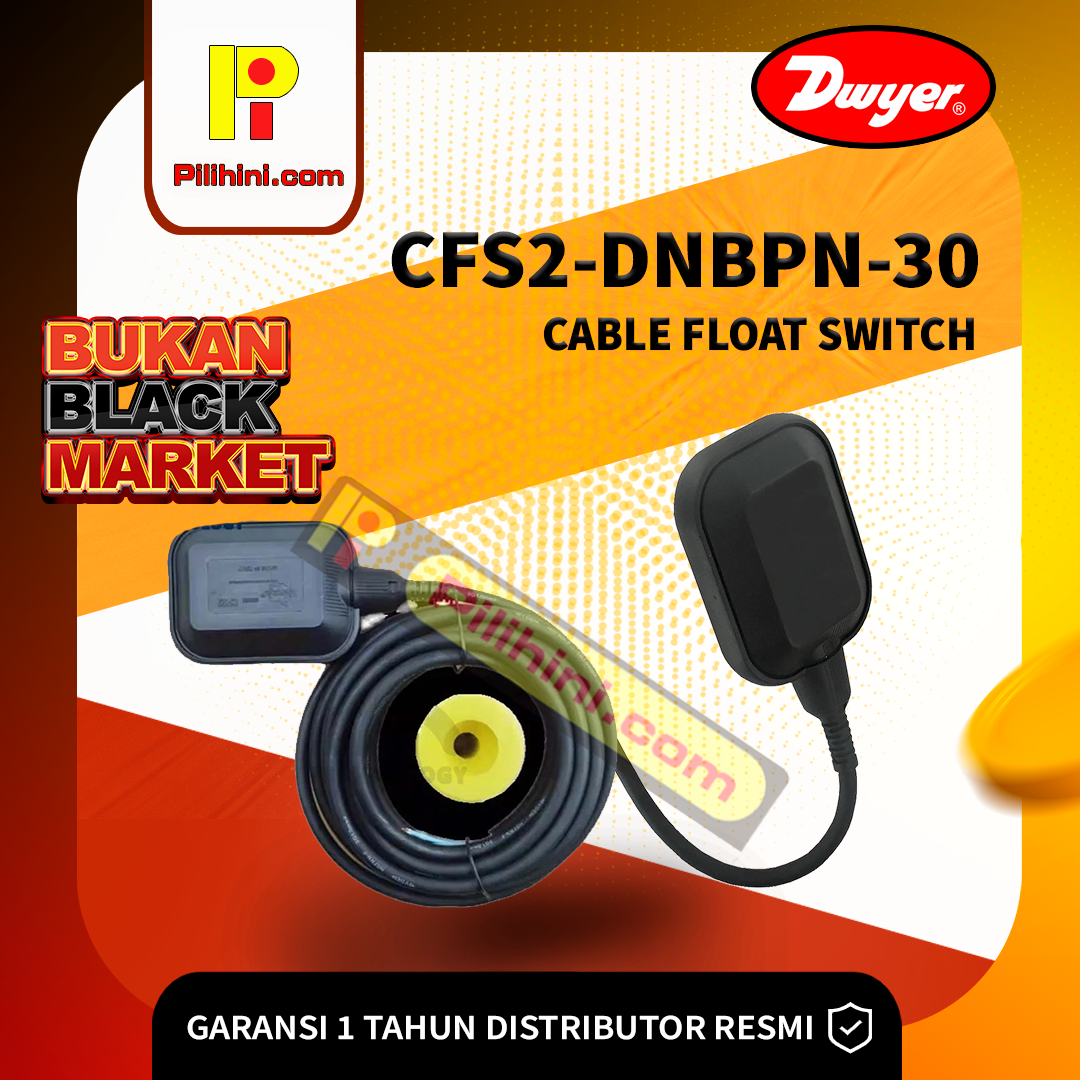 Dwyer CFS2-DNBPN-30 Cable Float Switch