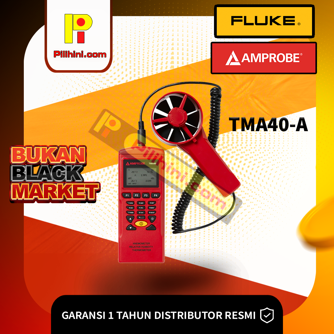 Fluke TMA40-A Datalogging Anemometer