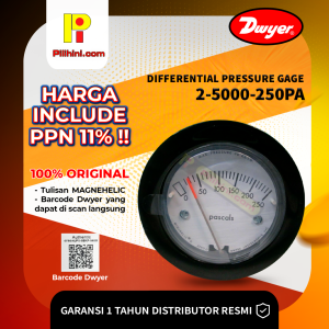 Dwyer Minihelic II Differential Pressure Gage 2-5000-250PA