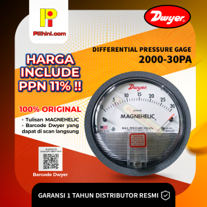 Dwyer 2000-30PA Magnehelic Differential Pressure Gage