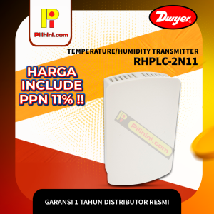 Dwyer RHPLC-2N11 Wall Mount Humidity/Temperature Transmitter