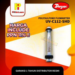 Dwyer Series UV-C112-SHD Ultra-View Polysulfone Flowmeter